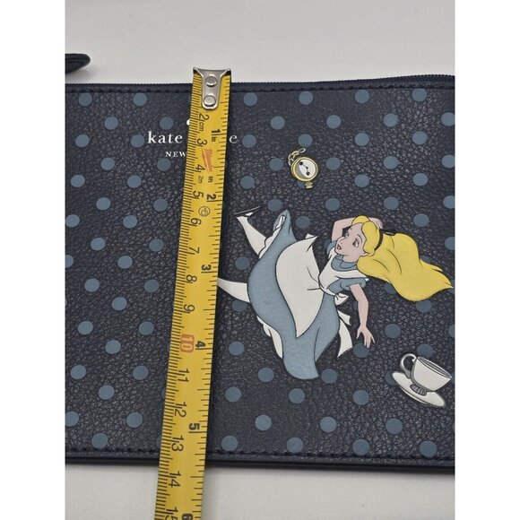 Kate Spade Disney Alice In Wonderland Large Pouch Attachment- Authentic - Picture 8 of 11